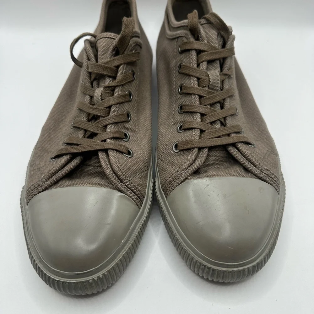 All Saints Men’s Size 12‎ / 45 Taupe RIGG HIGH Lowtop Sneakers